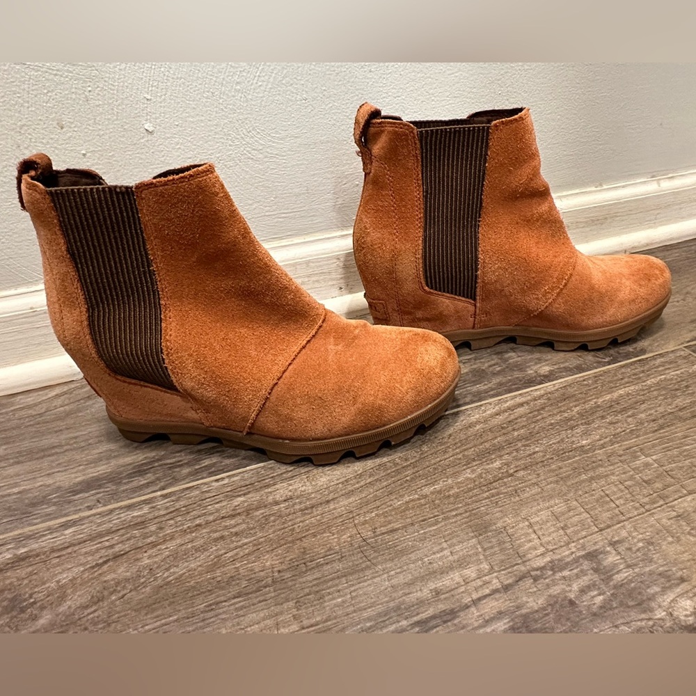 Sorel Joan of Artic II Waterproof Wedge Teak Brown